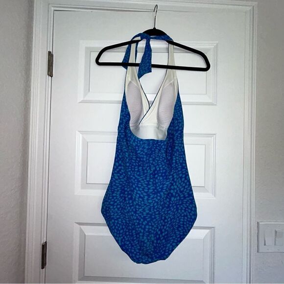 L.L. Bean Halter One Piece Swimsuit - Picture 4 of 7